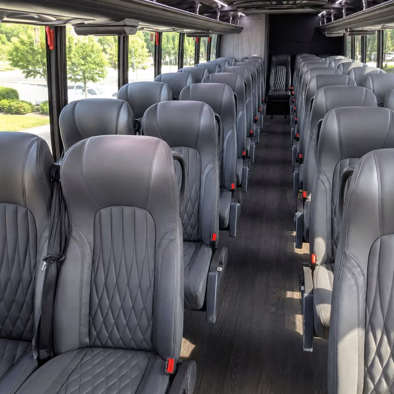 28 passenger minibus inside