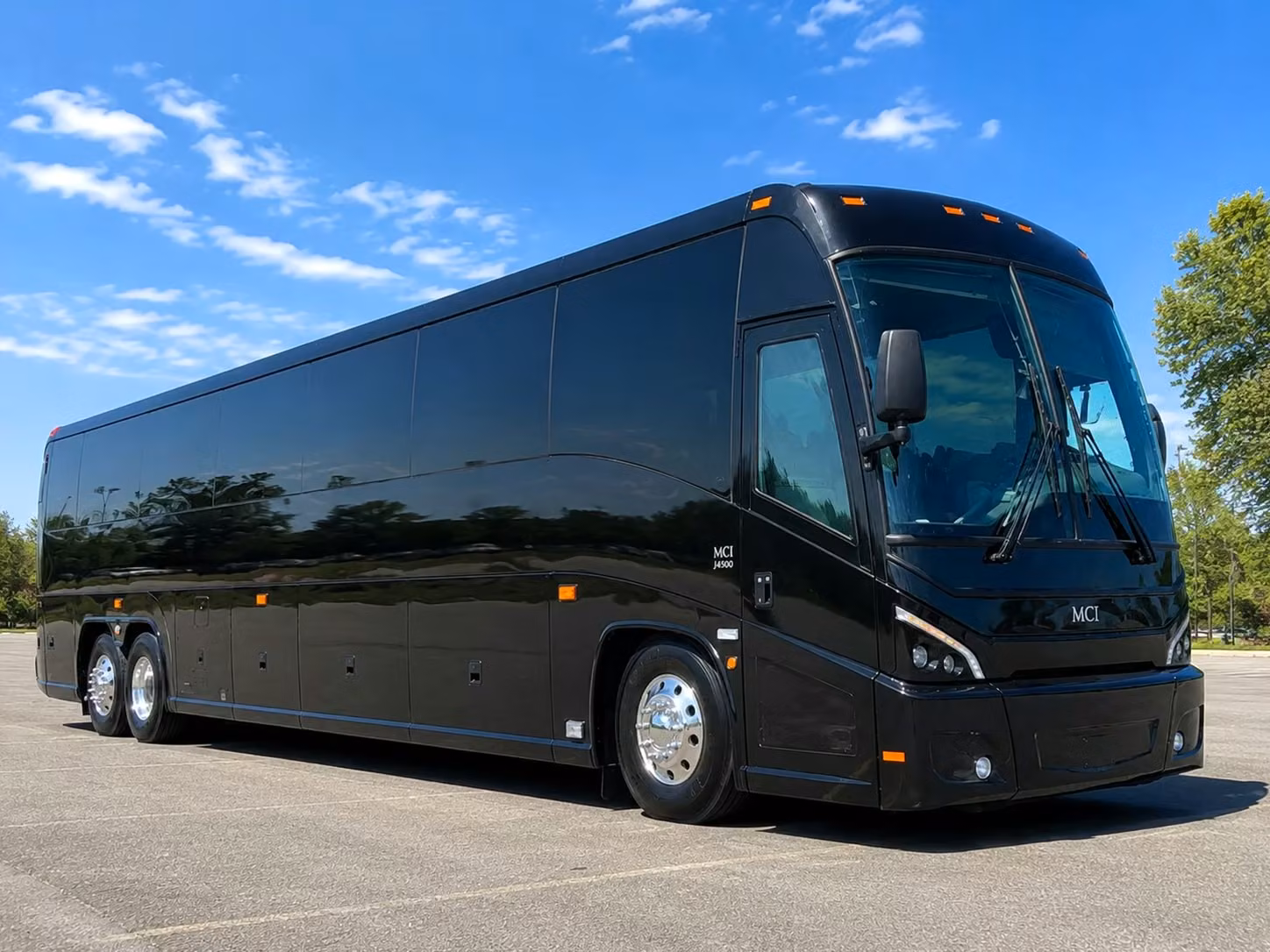 56 passenger charter bus
