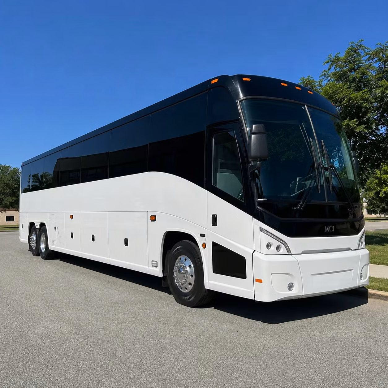 grand prairie charter bus interior