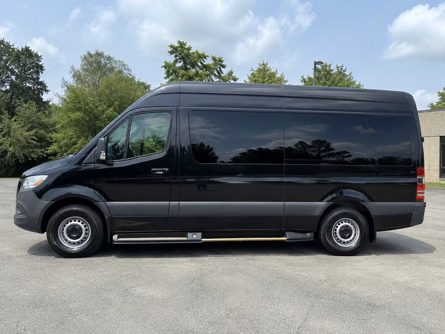 sprinter van with driver